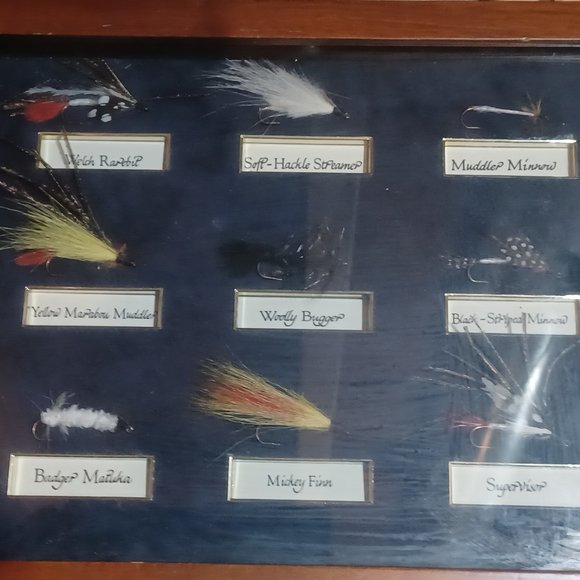 Handmade vintage fly fishing lures - Picture 5 of 6